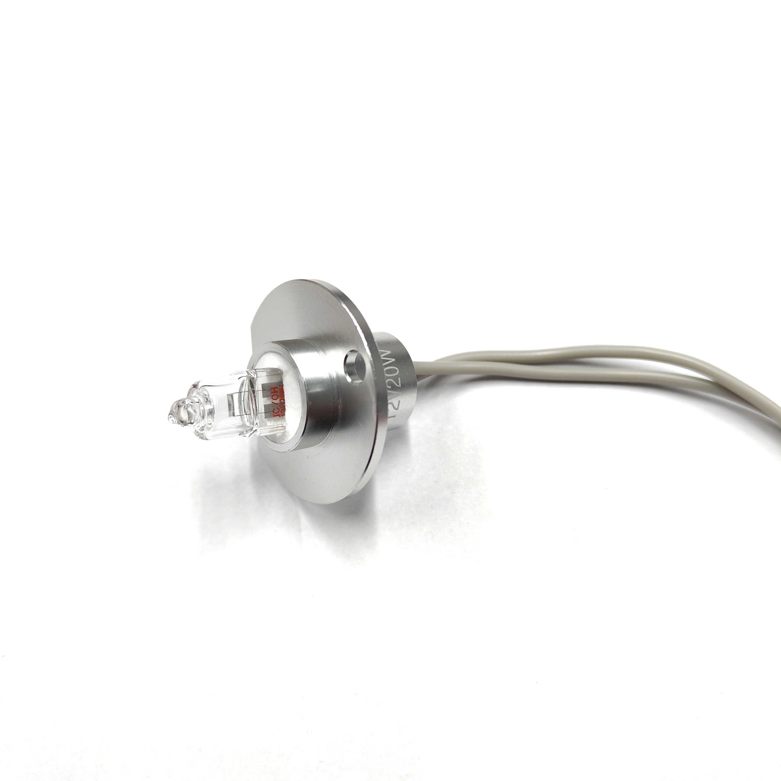 Mindray BS200/BS220/BS220E/BS240/BS300/BS300E/BS350E/BS380/BS400/BS480/BS800 analizador químico lámpara halógena 12V 20W (gris)