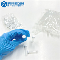 Blanco 1ml/1.5ml/1.6ml/1.8ml/2ml/4ml/5ml Congelación Cyrovials Viales Cryo Tubes con rosca Extermal