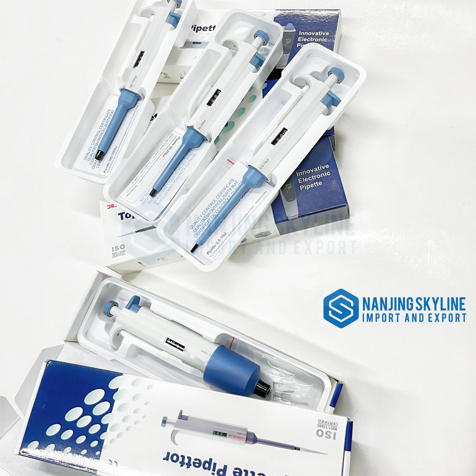 Manual de laboratorio Pipeta TopPette de volumen ajustable mecánicamente de un solo canal