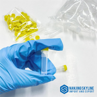 Amarillo 1ml/1.5ml/1.6ml/1.8ml/2ml/4ml/5ml Congelación Cyrovials Viales Tubos criogénicos con rosca Extermal