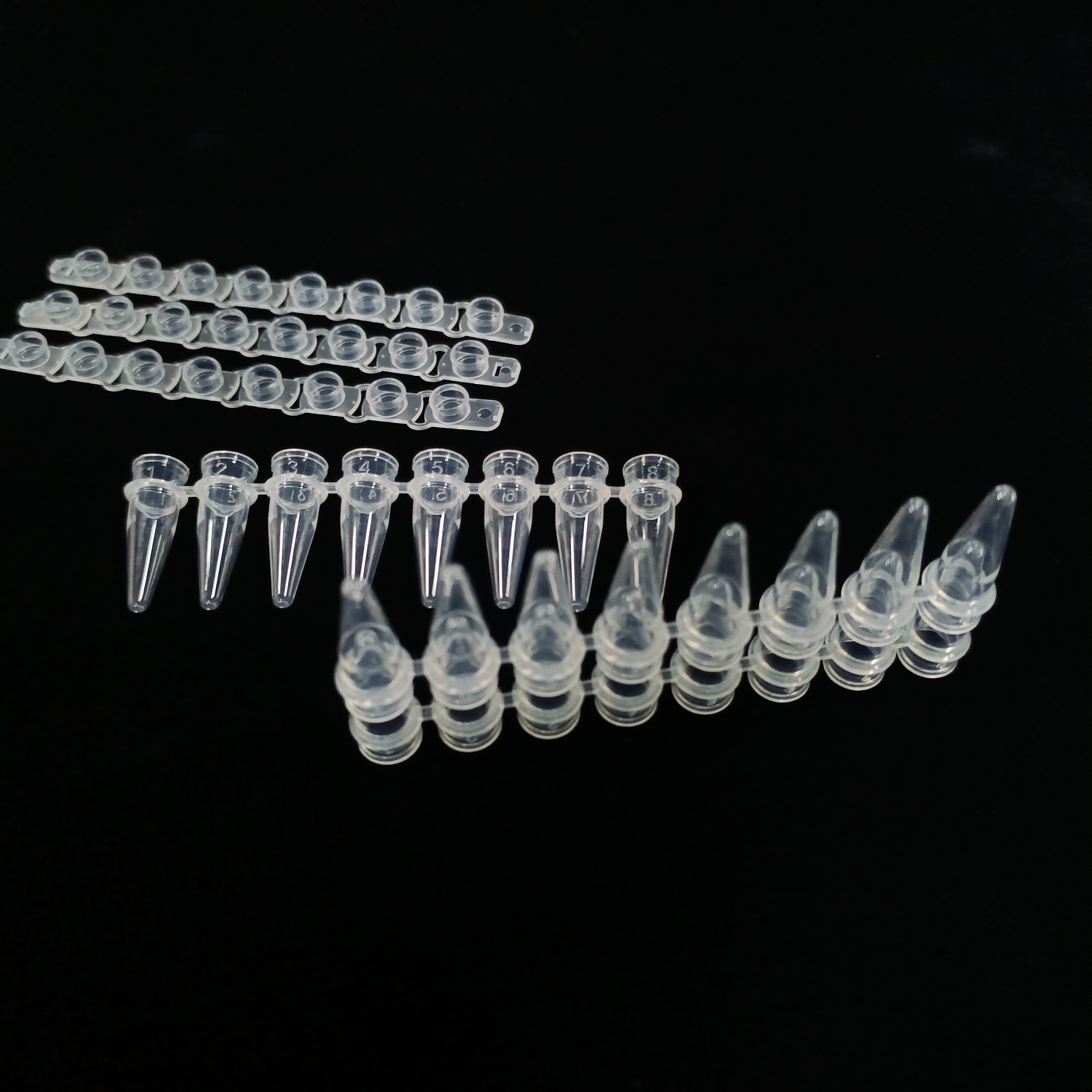 Tubo de tira PCR 8 (a granel)