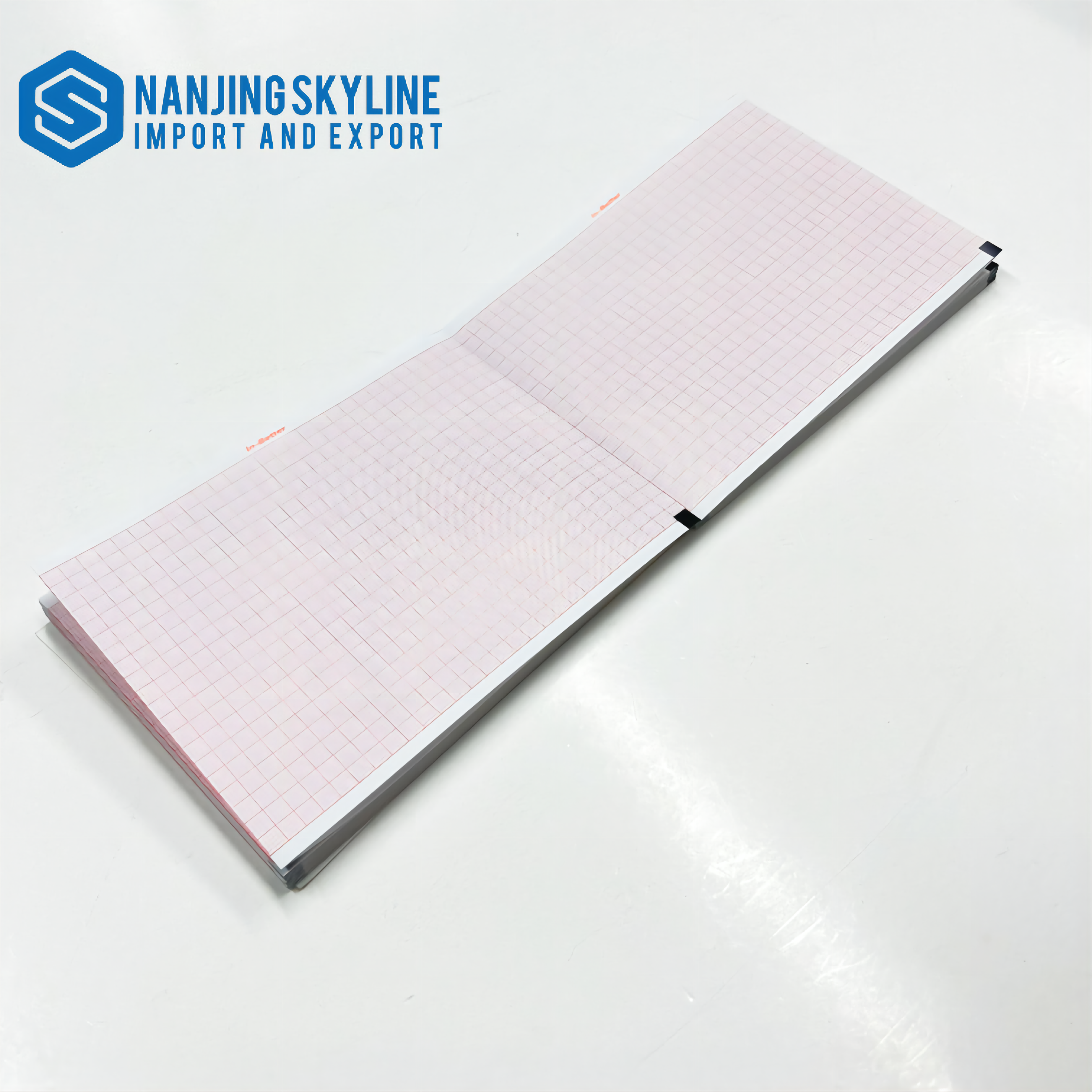 Hospital medical Six Channel ECG Paper 110*140mm para NIHON KODEN ECG 9020P/1250P/9010 EDAN