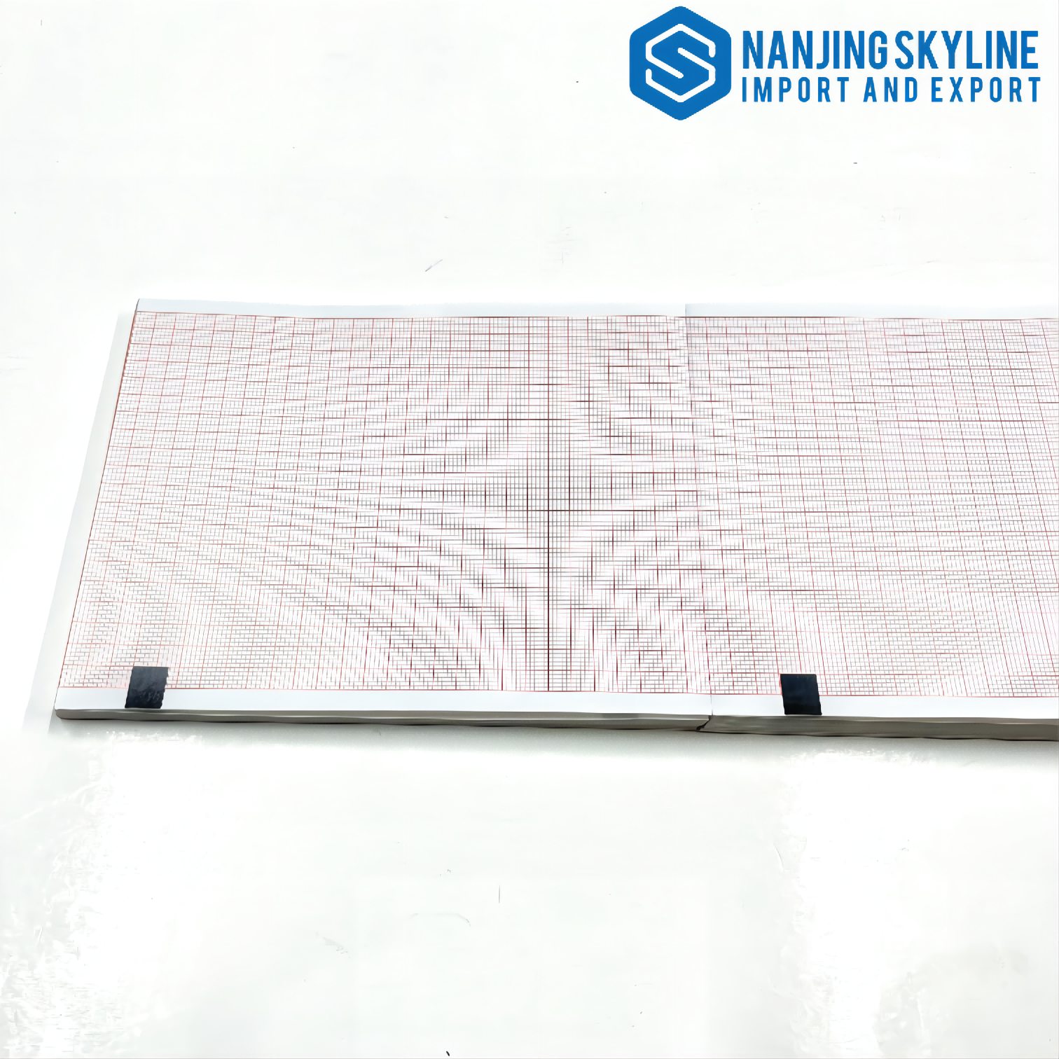 Hospital medical Six Channel ECG Paper 110*140mm para NIHON KODEN ECG 9020P/1250P/9010 EDAN