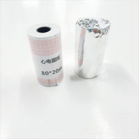 Hospital medical Three Channel ECG Paper 80*20m, para EDAN SE-3, SE-300, CM300