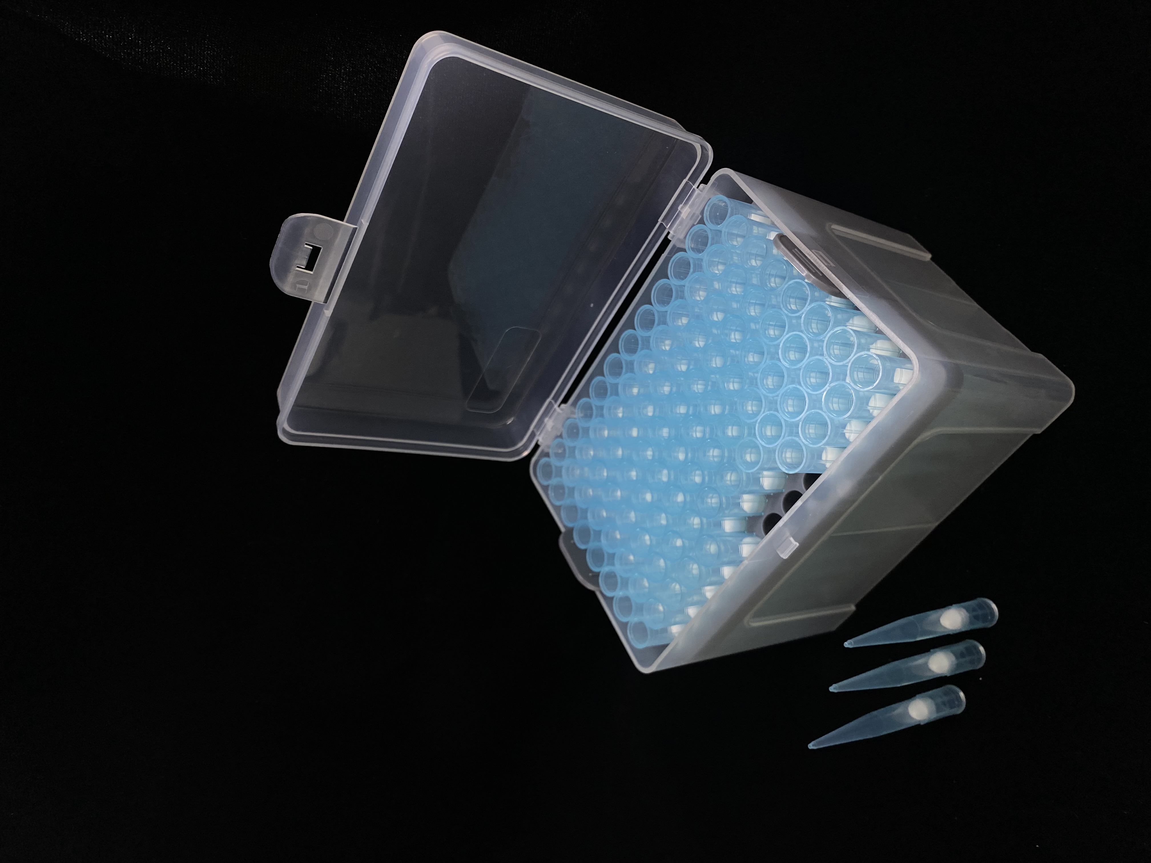 Puntas con filtro de aerosol de 1000 μL 800408-Azul
