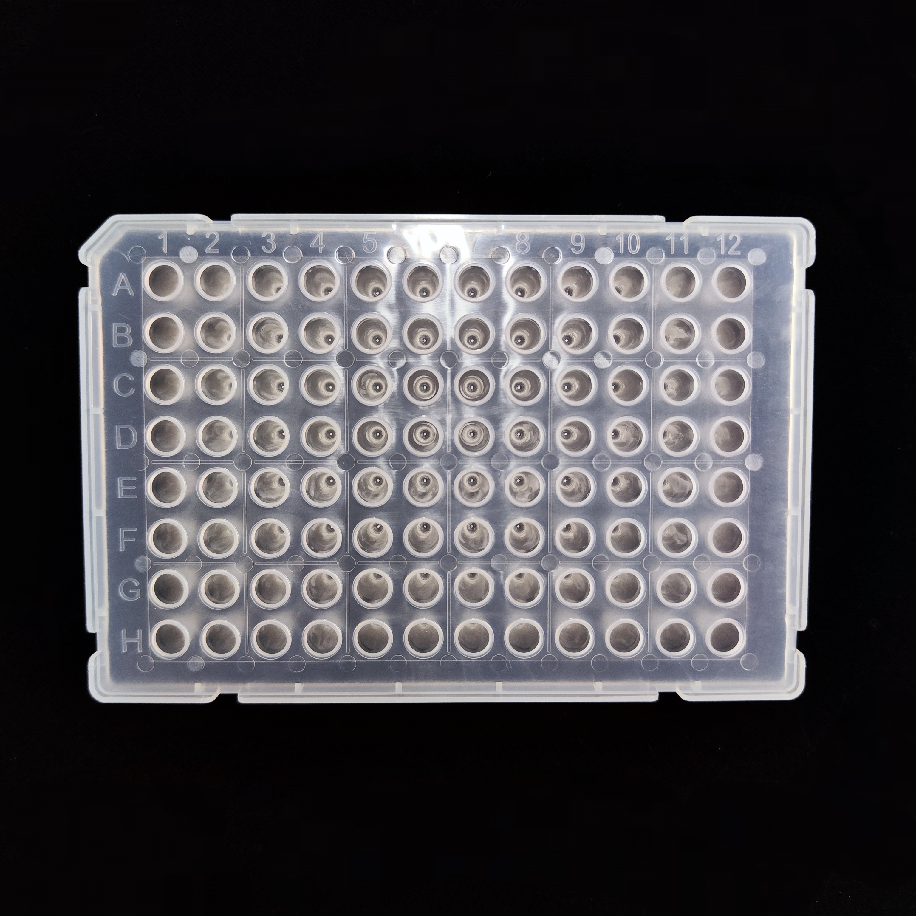 PCR Placa transparente de 96 pocillos con marca transparente 802012/802011/802041/802040/802034