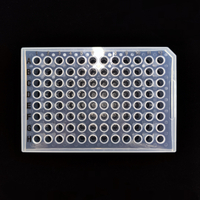 PCR Placa transparente de 96 pocillos con marca negra 802029/802019/802017/802016