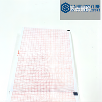 Hospital medical Six Channel ECG Paper 110*140mm para NIHON KODEN ECG 9020P/1250P/9010 EDAN