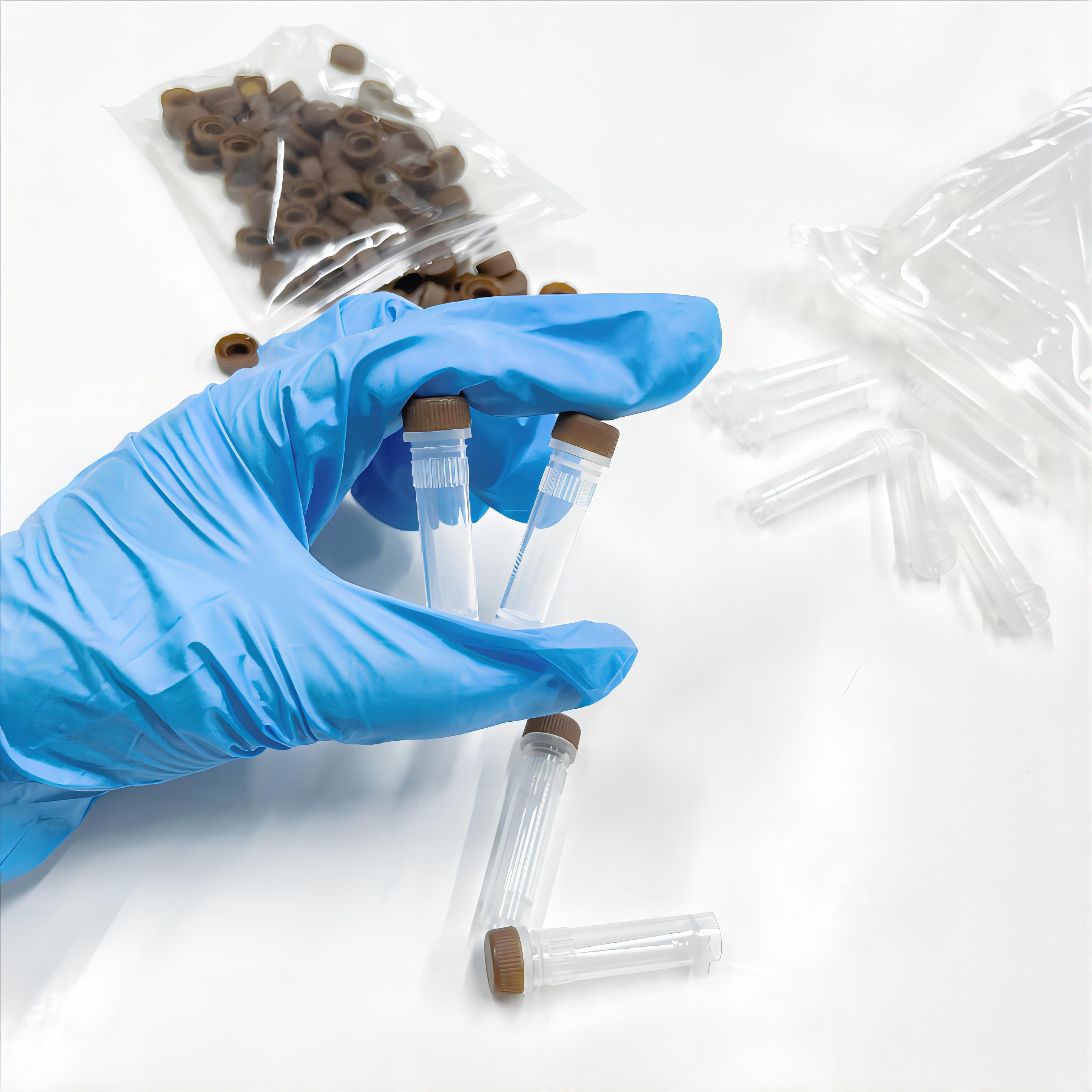 Brown 1ml/1.5ml/1.6ml/1.8ml/2ml/4ml/5ml Congelación Cyrovials Viales Tubos criogénicos con rosca Extermal