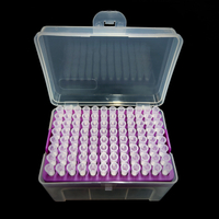 Puntas con filtro de aerosol de longitud extendida de 200 μl 801108-púrpura