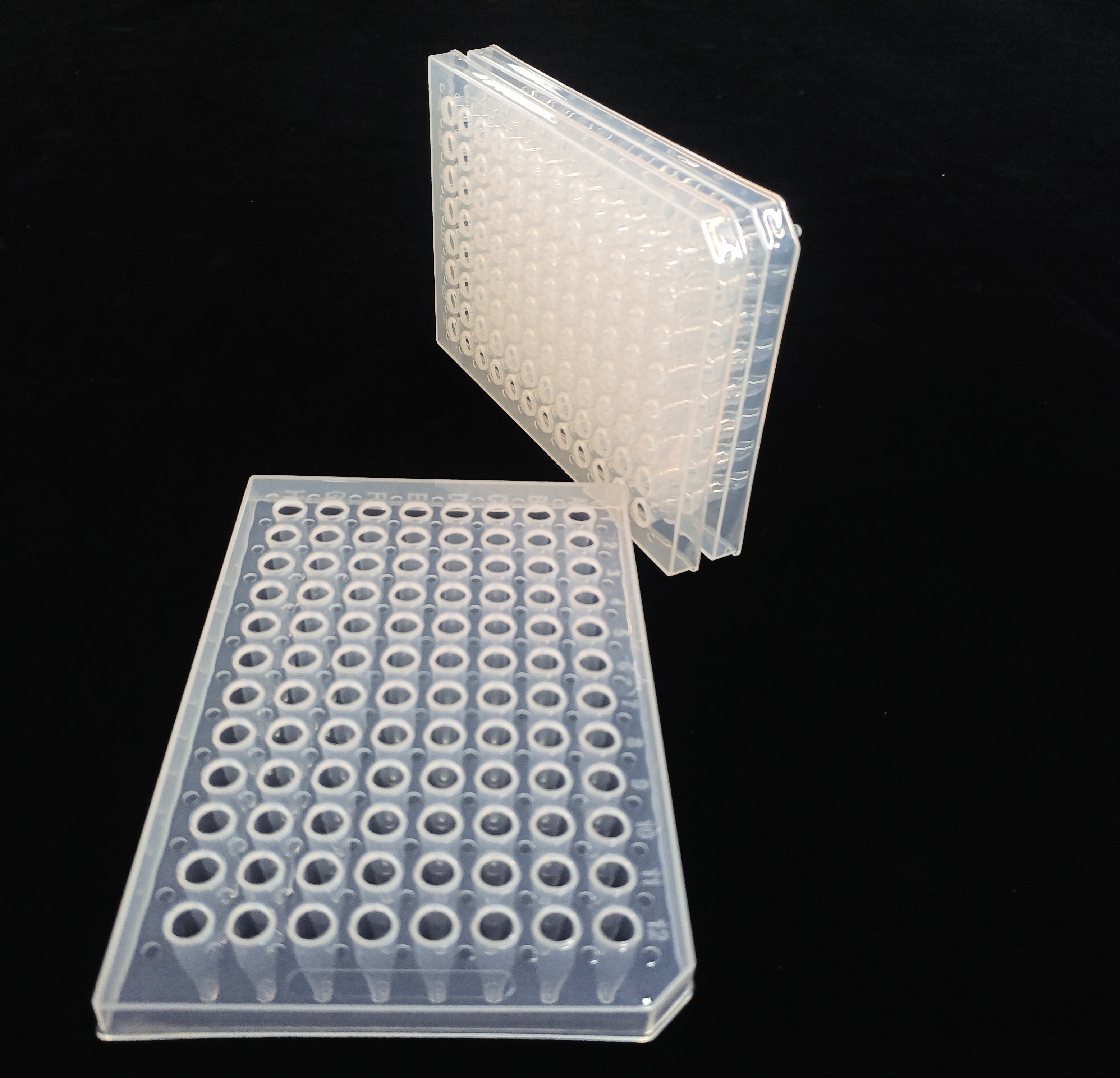 PCR Placa transparente de 96 pocillos con marca transparente 802012/802011/802041/802040/802034