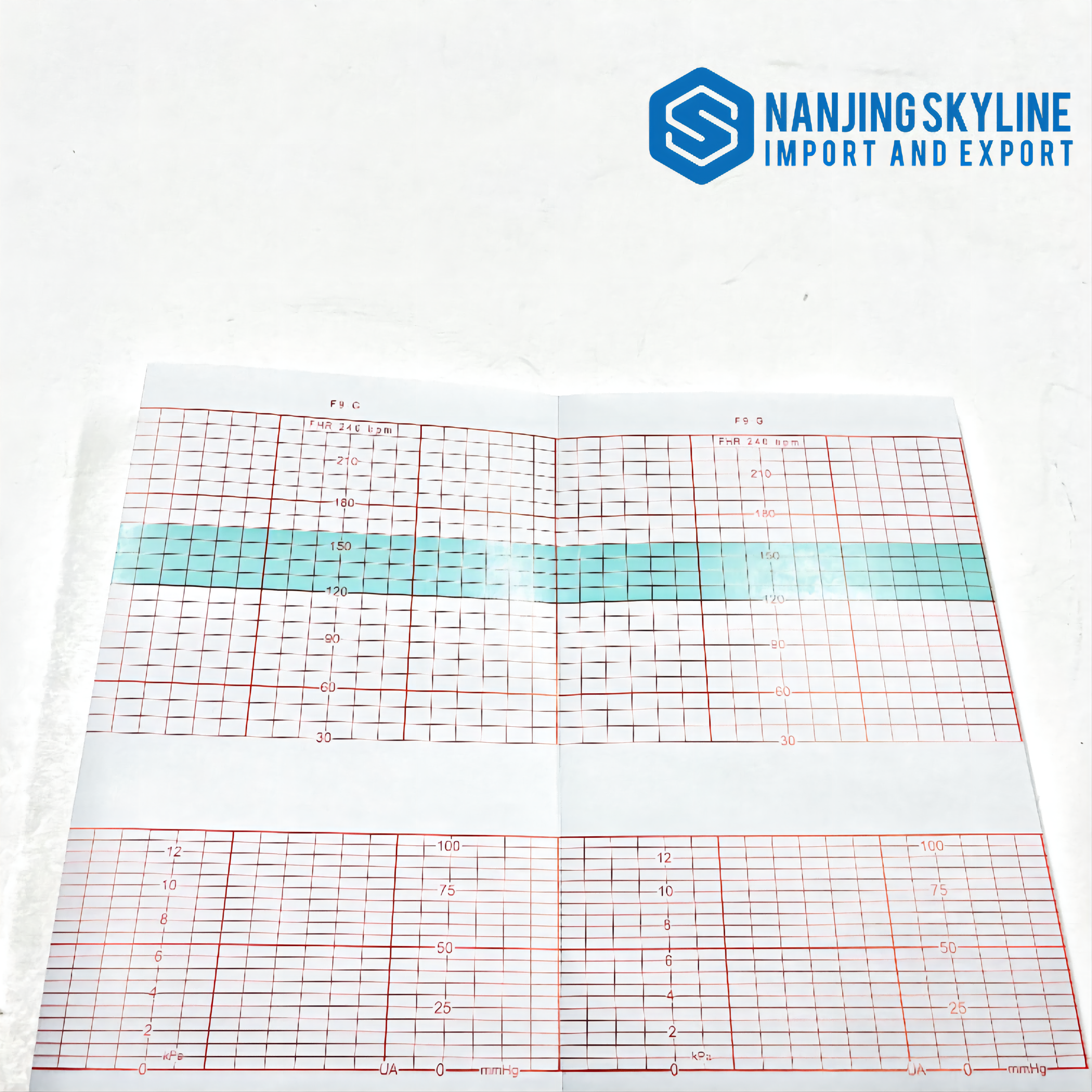 Papel CTG médico para hospitales 152*90mm, para COMEN STAR5000D/5000F C20