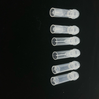 Transparente 1ml/1.5ml/1.6ml/1.8ml/2ml/4ml/5ml Congelación Cyrovials Viales Tubos criogénicos con rosca Extermal