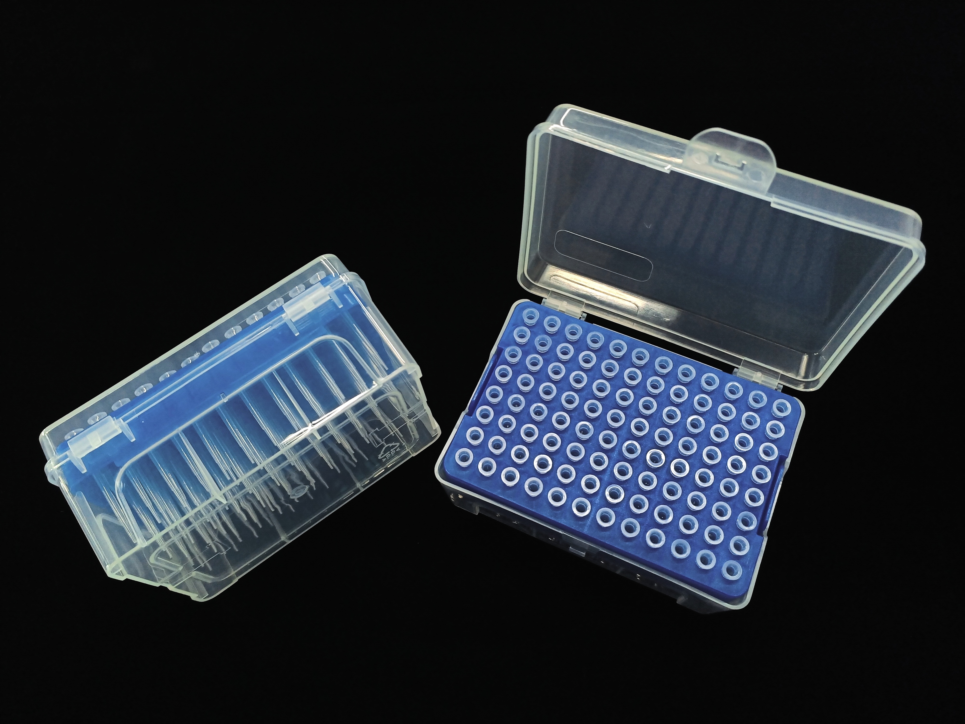 Punta de pipeta de longitud extendida de 10 μL CLT10C03-Azul