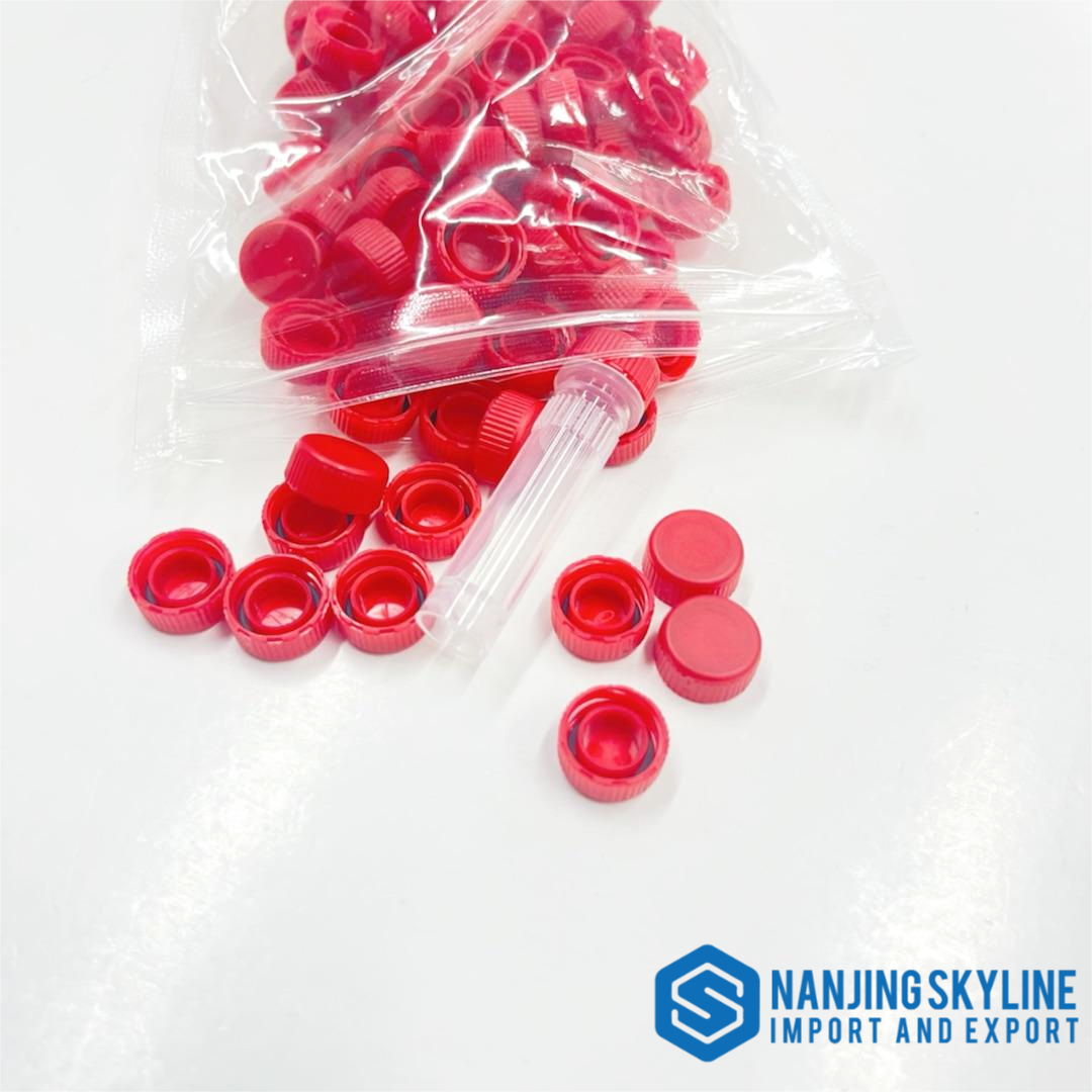 Red 1ml/1.5ml/1.6ml/1.8ml/2ml/4ml/5ml Congelación Cyrovials Vials Cryo Tubes con Extermal Thread