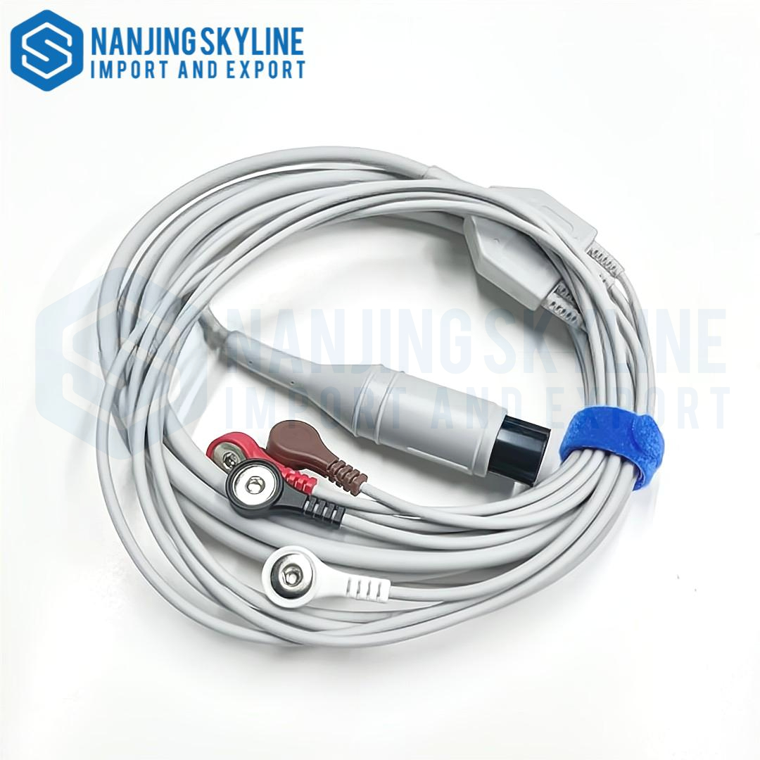 Cable de ECG Mindray de 6 pines y 5 derivaciones EA6151B