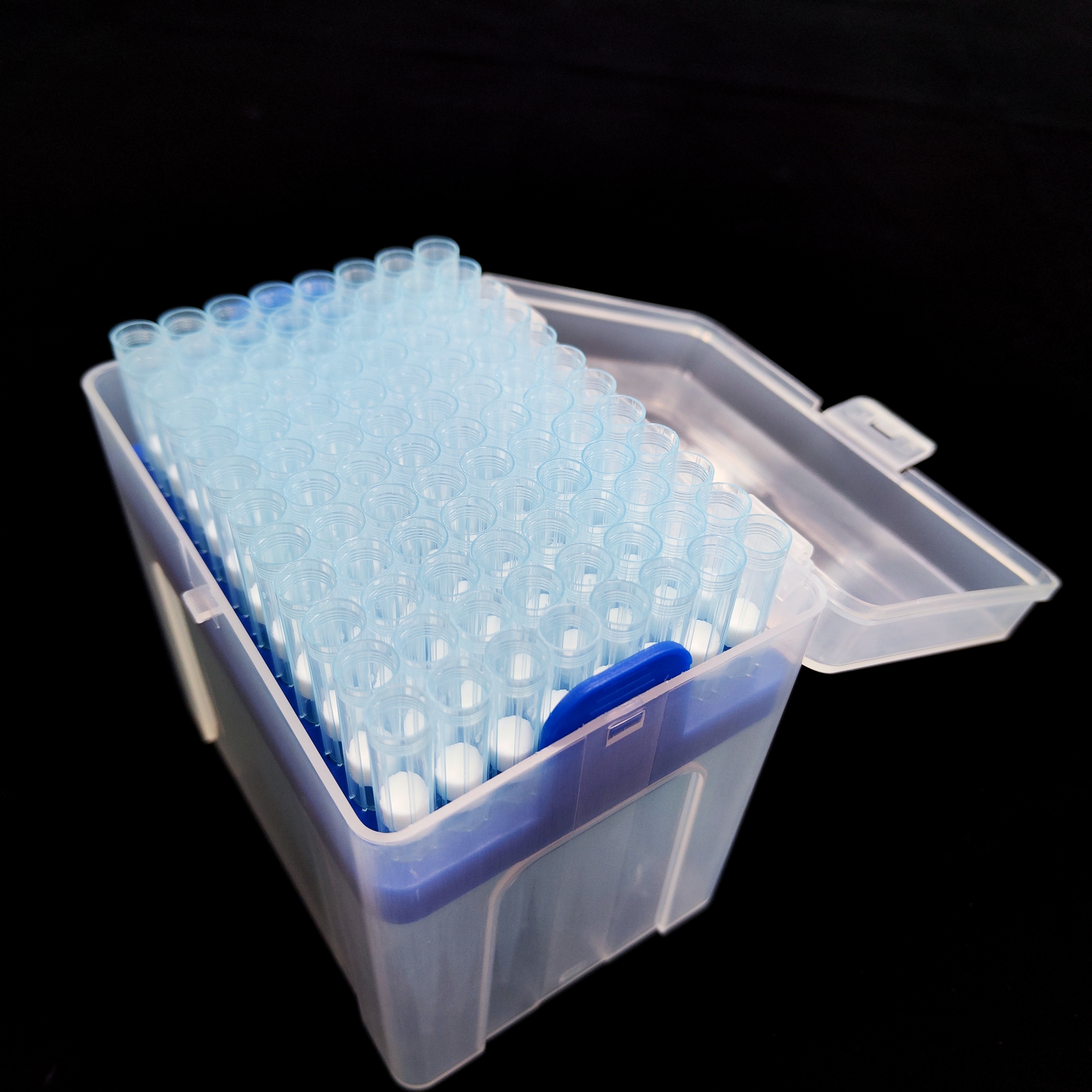 Puntas con filtro de aerosol de longitud extendida de 1000 μL 800508-Azul