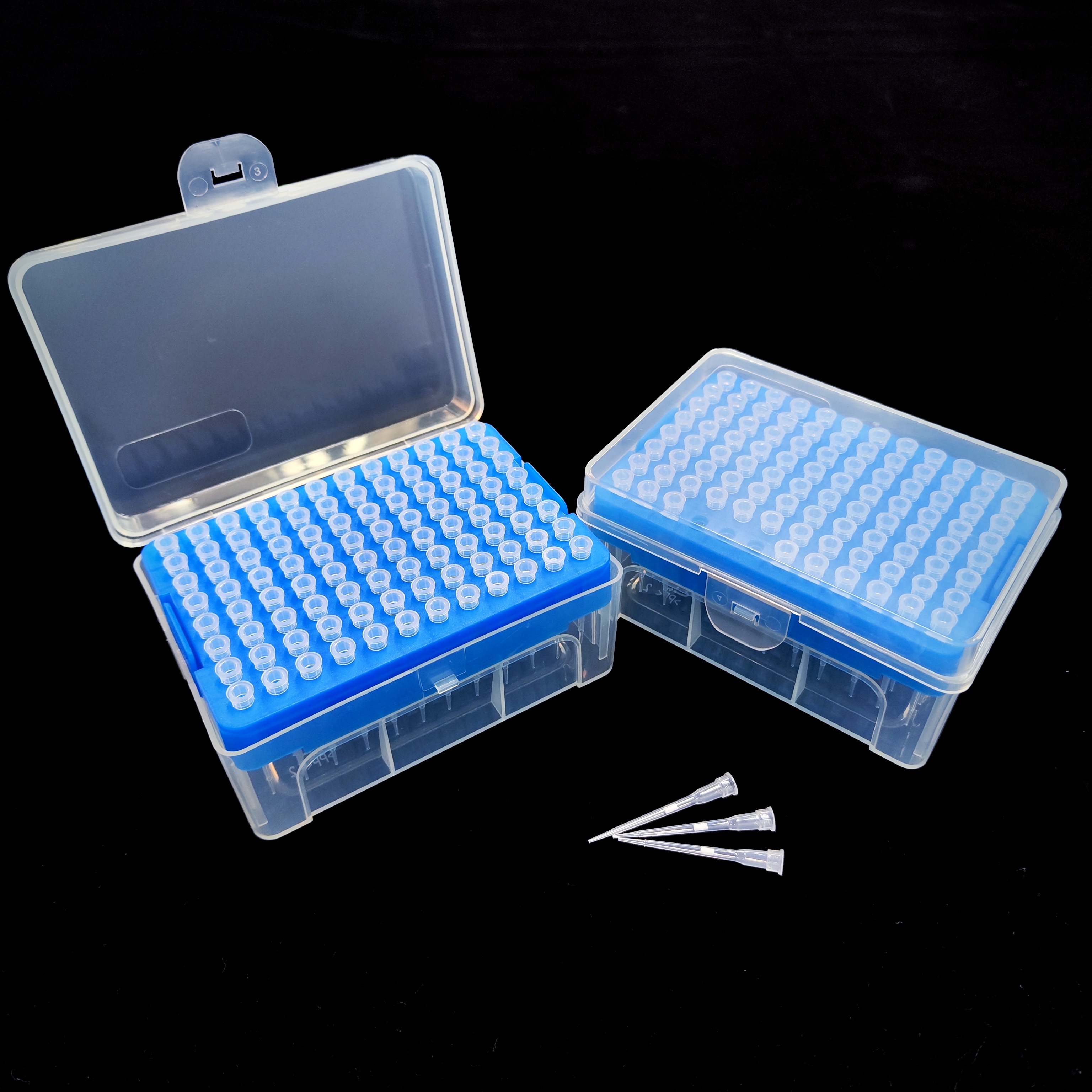 Puntas con filtro de longitud extendida de 10 μL CLT10C08-Azul