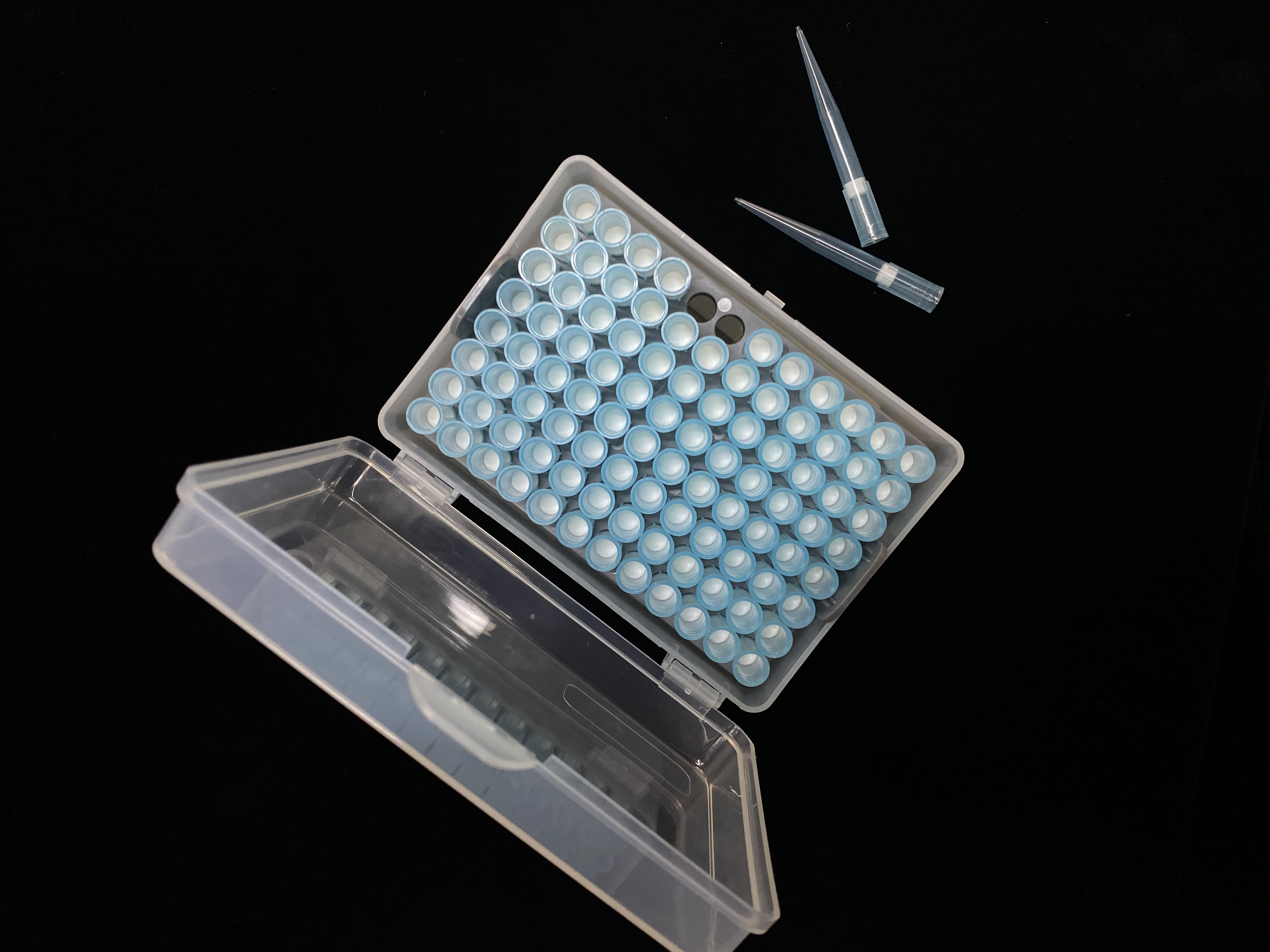 Puntas con filtro de aerosol de 1000 μL 800408-Azul