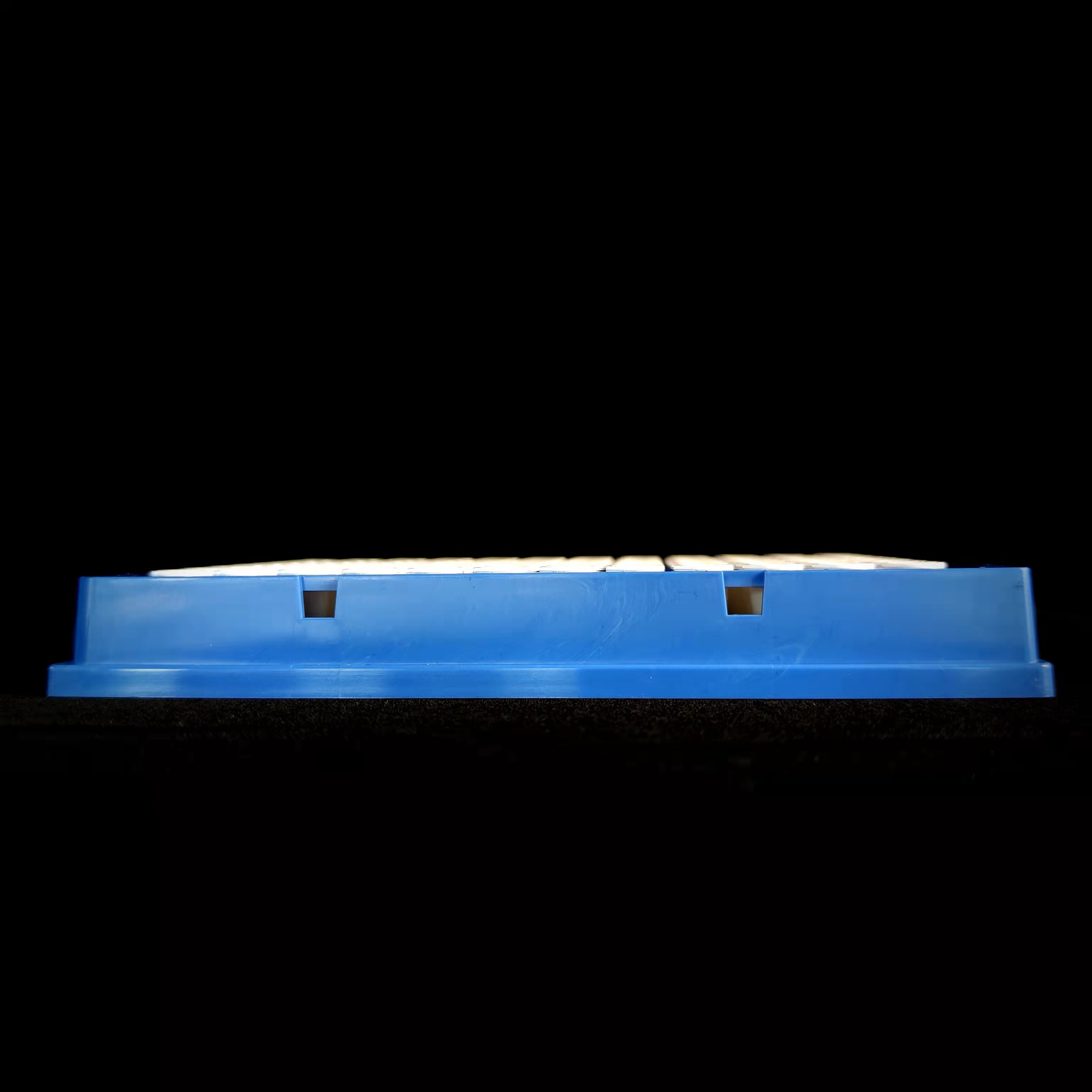 Placa PCR Blue de 96 pocillos con marca negra 802046