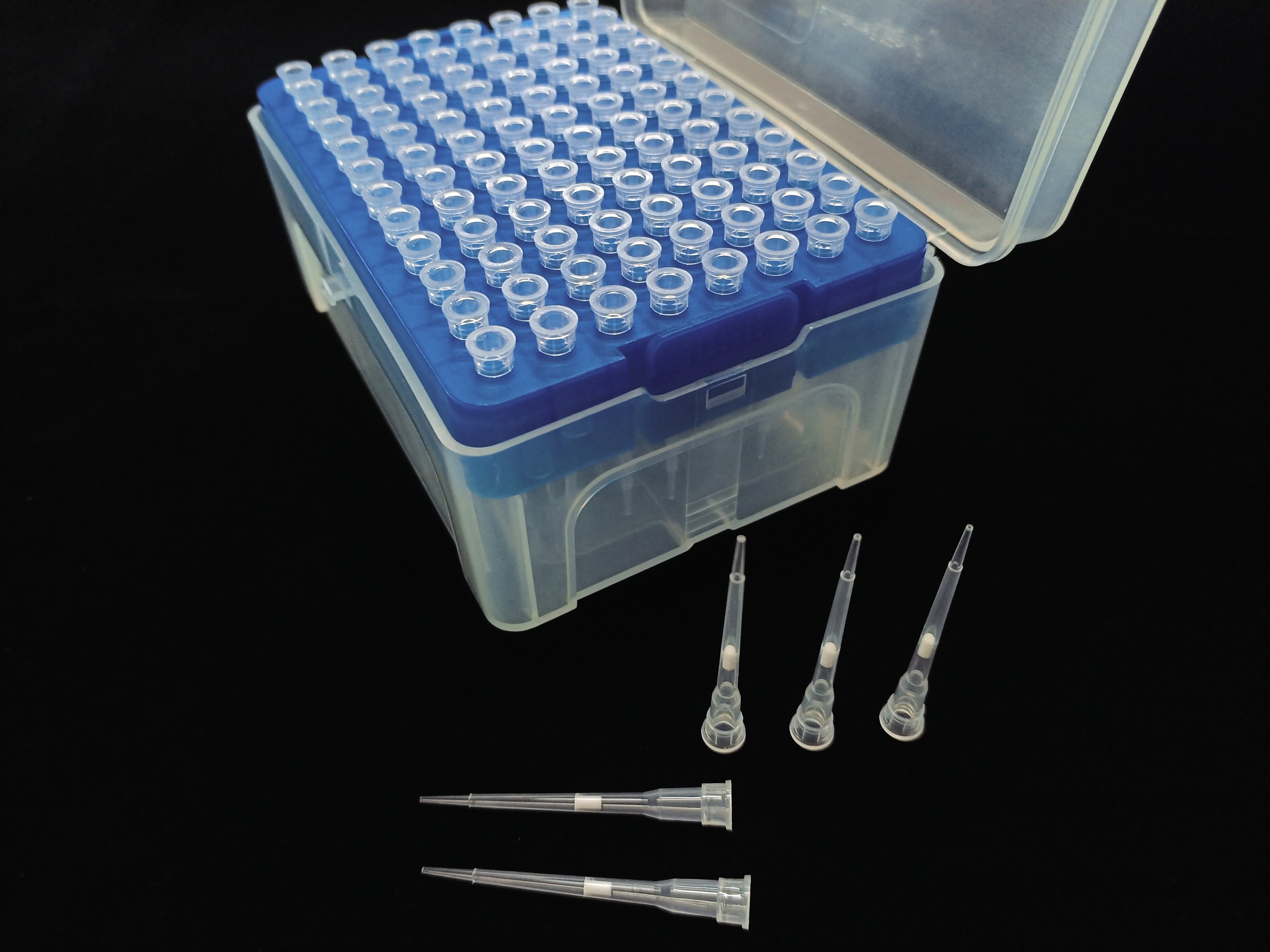 Puntas con filtro de longitud extendida de 10 μL CLT10C09-Azul