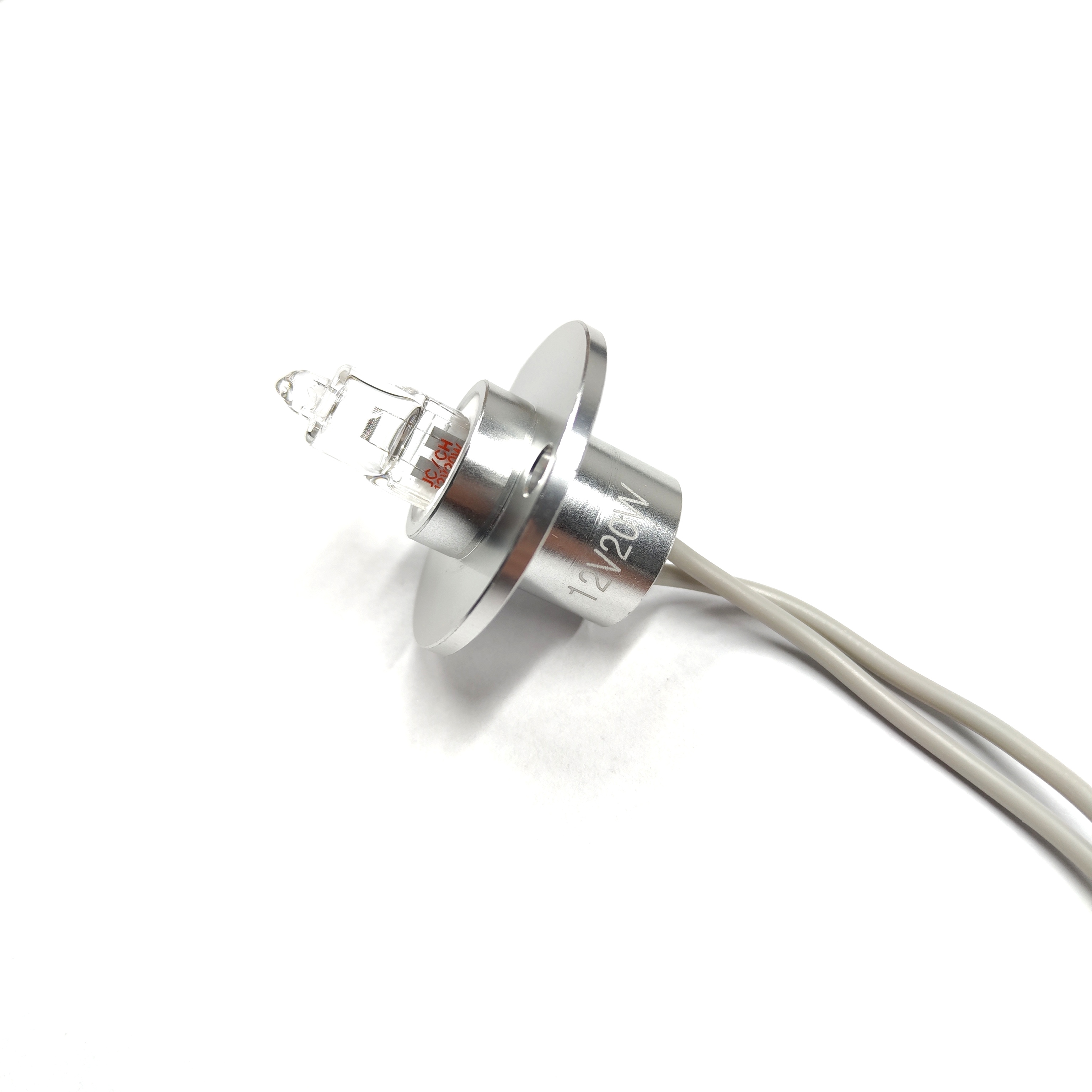 Mindray BS200/BS220/BS220E/BS240/BS300/BS300E/BS350E/BS380/BS400/BS480/BS800 analizador químico lámpara halógena 12V 20W (gris)